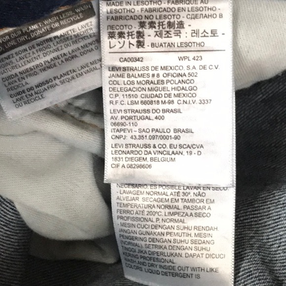 Men’s Levi’s 505 Jeans 38x30 - Picture 3 of 4